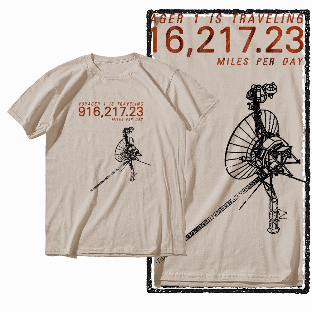 G37 Beige Big Size 100 Cotton Space Printed Unisexs Tshirt Streetwear Cool Vintage Oneck Unisexs Tee Tshirt
