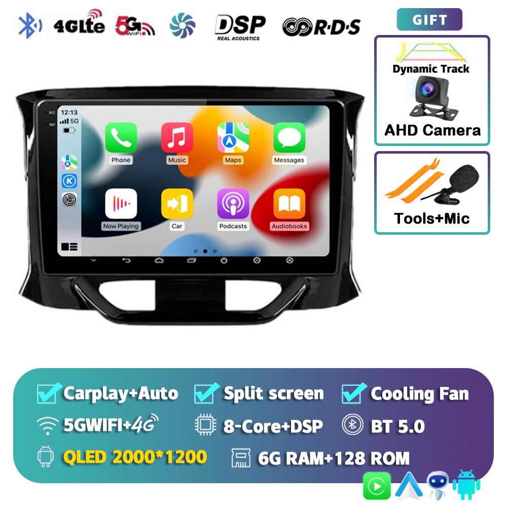 Android 14 Carplay Auto WIFI+4G Car Radio For LADA Xray X ray 2015-2019 Multimedia Video Player Navigation GPS Stereo 2din DVD