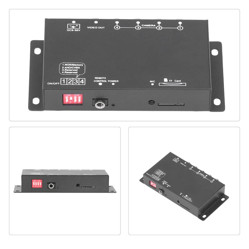 Mobiler Digitaler Video-Rekorder 4-Kanal MDVR 1080p für Schulbus LKW Baumaschine Fahrzeug Digitaler Video-Rekorder Rückfahrkamera