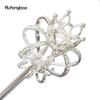 Silver White Alloy Leaf Wands for Girl Princess Wands for Kids Angel Wand for Party Cosplay Costume Wedding Birthday Party 49cm