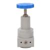 Air Pressure Regulator Good Sealing Simple Installation Relief Valve Aluminium Alloy Easy Adjusting with Gauge for Machine