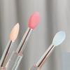 1/3PCS Multifunctional silicone lip brush portable cover dustproof lipstick lipstick brush eye shadow brush