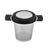304 Stainless Steel Tea Strainer & Infuser with Silicone Lid - Tea Set Accessory.