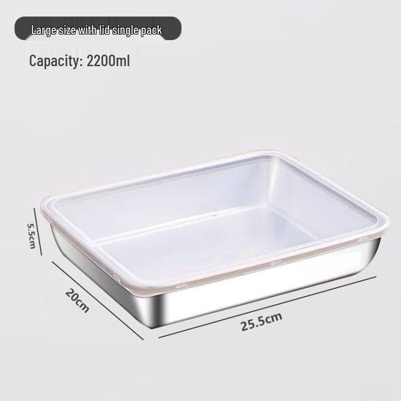 Wutuo Stainless Steel Food Storage Containers with Lids