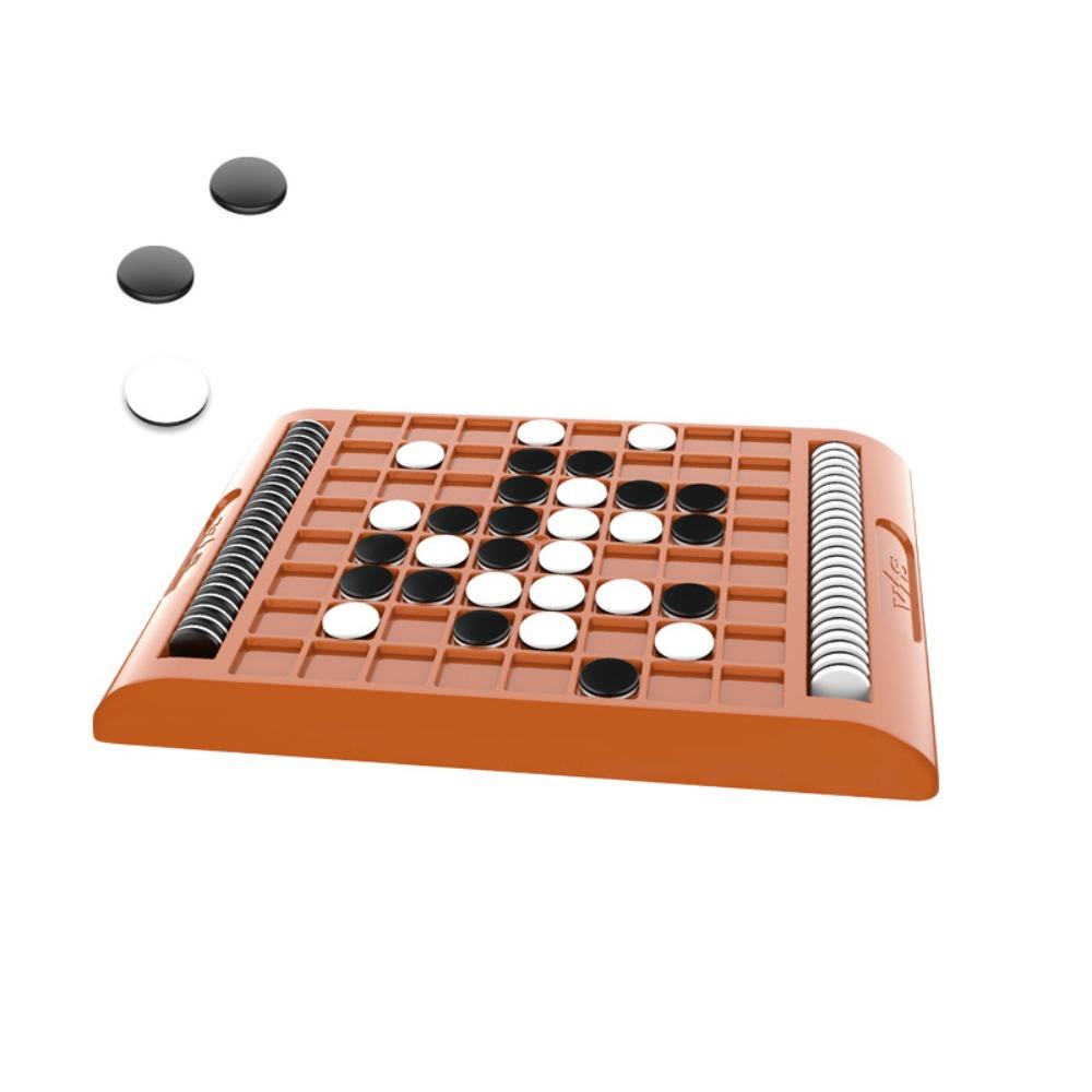 Parent-Child Interactive Flip Black White Chess Board Reversi Strategy Board Game  Kids Boys Girls