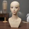 Female Mannequin Head Seamless Bust Matte Finish Realistic