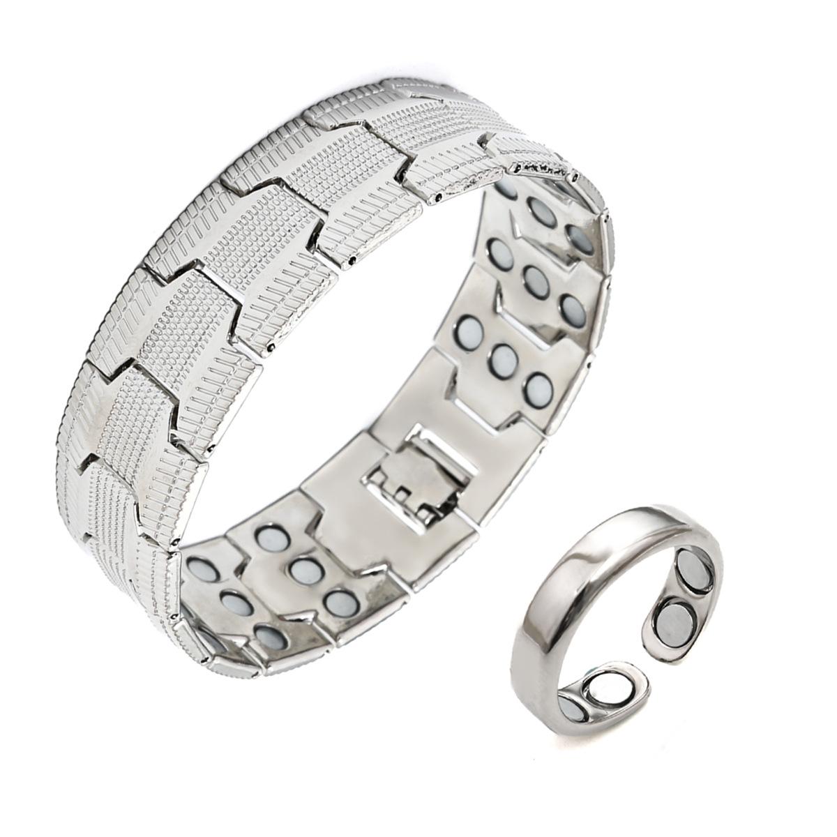 Популярный трехрядный браслет с магнитами из древней красной меди плюс набор с двойным магнитом, в наличии, быстрая доставка.