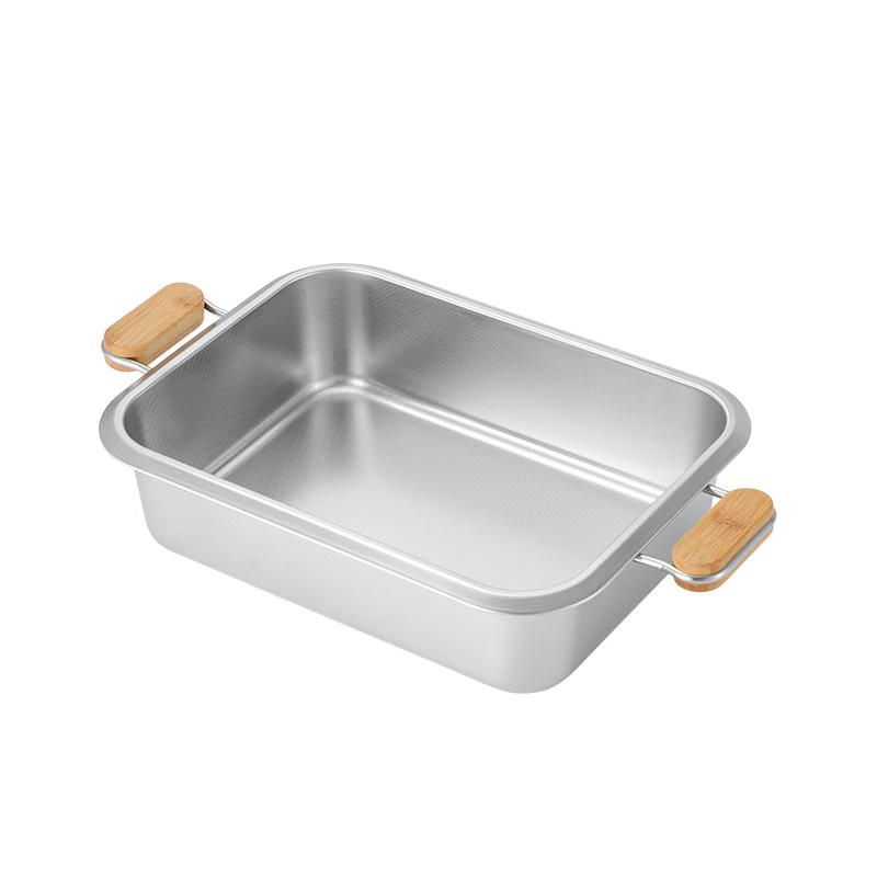 304 Stainless Steel Baking & Serving Tray
