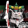 M Building Block Compatible Lego, King J-Der Mech Model, Parts Robot Male