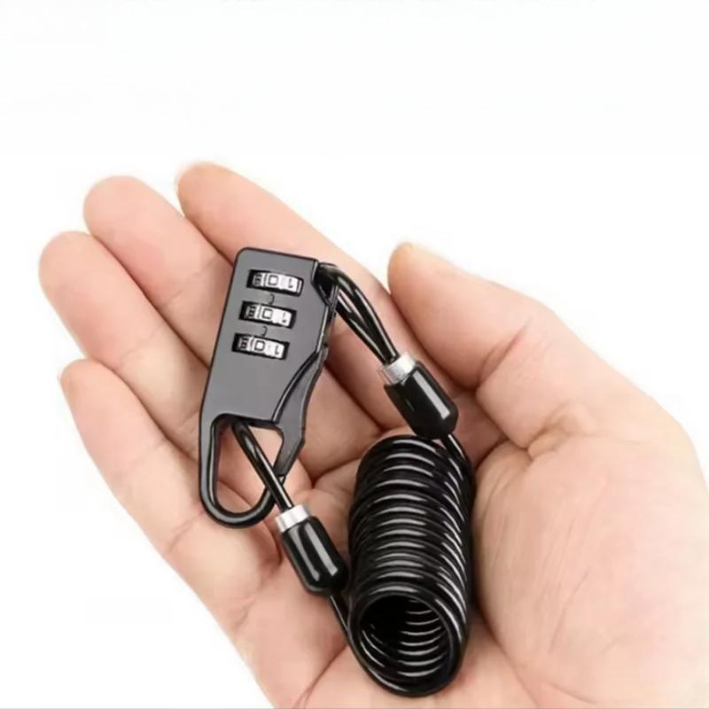 

New Multifunctional Lock Mountain Bike Wire Lock Safety Lock Bicycle Motorcycle Electric Vehicle Portable Password Cable Lock