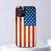 Etui na telefon z flagą USA dla iPhone'a 11 12 Mini 13 14 Pro Xs Max X 8 7 6s Plus 5 Se Xr Shell