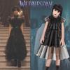 Wednesday Addams The Addams Family Outfit Black Dance Dress Uniform Party
