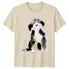 Watercolor Bernedoodle Dog TShirt Doodle Dog Dogs Birthday Gift For Him And Her