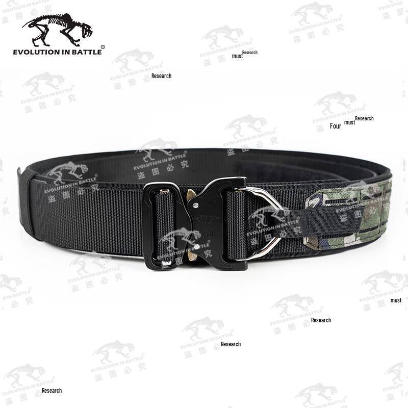 Тактический легкий поясной ремень 3-в-1  Fierce Tiger Camp  с камуфляжной расцветкой  Ink Camo