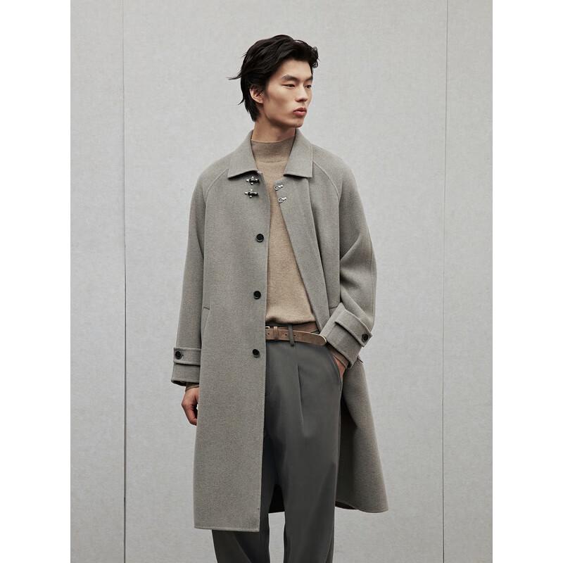 GXG Men's Fashion Long Wool Blend Overcoat