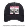 Trump Hut Bequeme Präsidentenmütze Verstellbare Used-Look-Kappe Weihnachtensthema Gewaschene Baumwoll-Baseballkappe für Männer Frauen