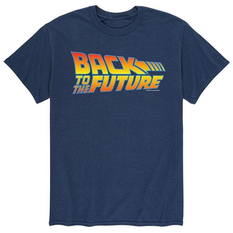 Back To The Future Logo Tee Shirt New