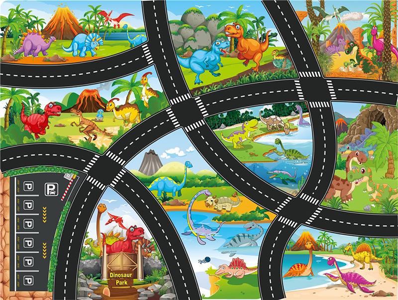 10 In 1 Construction Toys Truck Storage Die-Cast Vehicle Transporter Car Set Excavator Dump Truck Digger Backhoe For Kids Gift