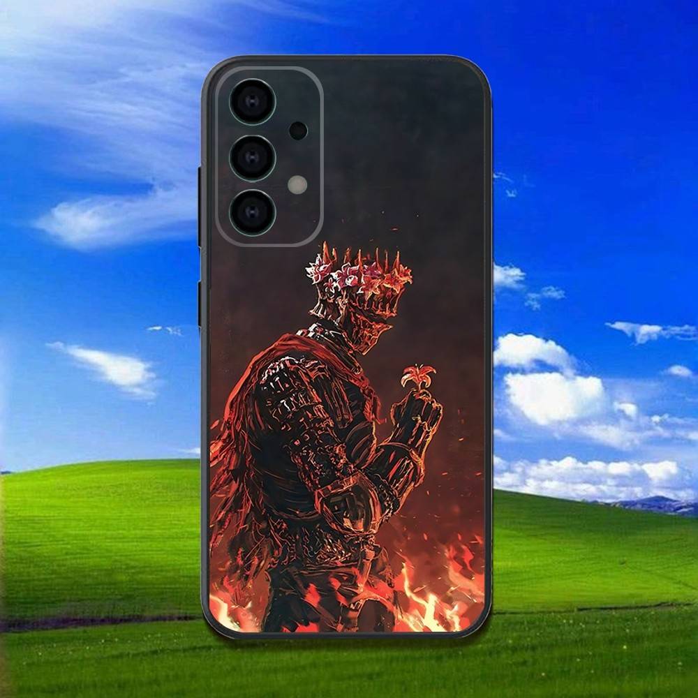 Phone Case For Samsung Galaxy A13,A21s,A22,A31,A32,A52,A53,A71,A80,D-Dark S-Souls Game Soft Black Shell