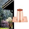 Rain Chain Gutter Adapter Metal Rain Catcher Chain Adapter for Installation Outside Gutters Downspout
