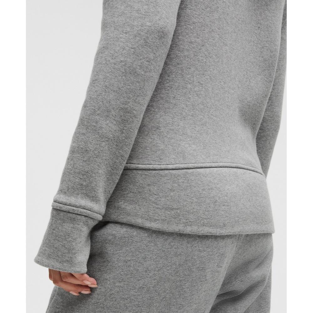 Lululemon Scuba Full Zip Hoodie  Plush Heathered Medium Grey
