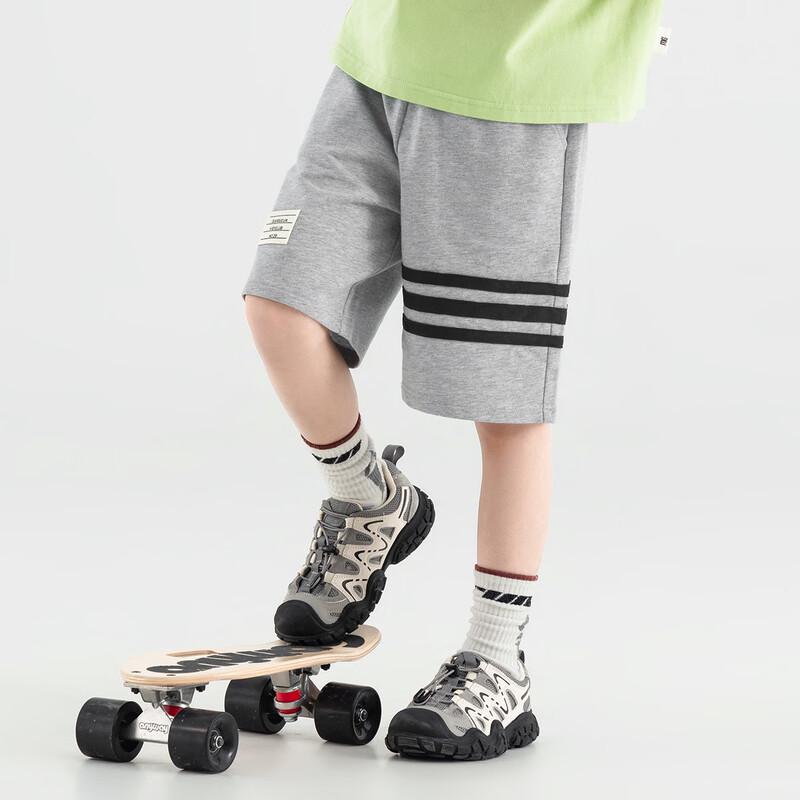 Boys' American College Style Cotton Athletic Shorts