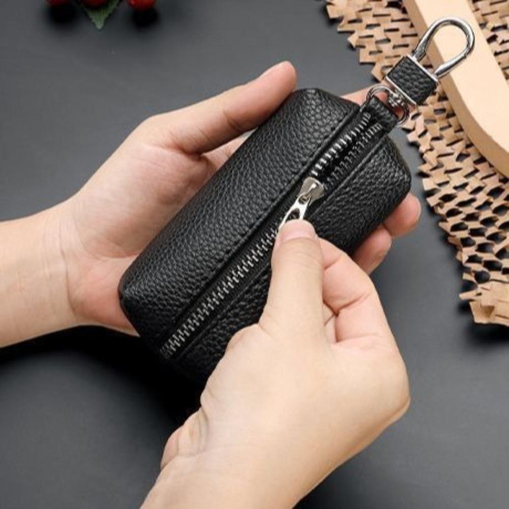 Zipper Coin Purse Multifunctional Key Holder Organizer Pouch Portable Car Key Bag  Men Women