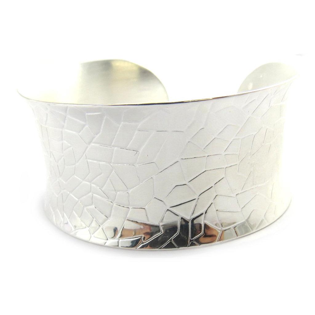 Les Trésors De Lily [M8716] - Bracelet Argent 'Cleopatra' argenté - 30 mm
