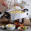 Shimomura Kikaku Steamer 26cm [Made In Japan] IH Compatible Stainless Steel Two-Tier Steamer Pot Easy Steaming Vegetable Dishes Tsubame-Sanjo 21436