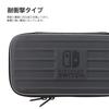 Licencjonowany wytrzymały pokrowiec na Nintendo Switch Lite w kolorze czarnym x czerwonym z Nintendo Switch [Produkt Nintendo] [Kompatybilny Lite]