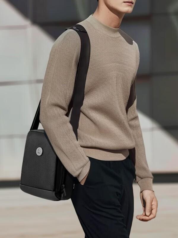 OIWAS Infinite Ring Series Men s Business Shoulder Bag