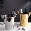 Stainless Steel Ice Bucket, Beer Cooler, Wine Utensils, Champagne Basin, Bar Accessories, Home Gathering Restaurant Decoration