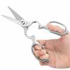 LIVINGO Kitchen Scissors, Forged, Durable, Disassembleable, Sharp, Multi-Purpose Stainless Steel, for Poultry, Food, Meat, Cooking, Bottle Opener, and