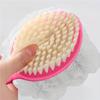 Bath Scrub Brush Sponge Long Soft Hair Bath Brush Doubleside Rub Shower Brush Back Scrubber Exfoliating Tool