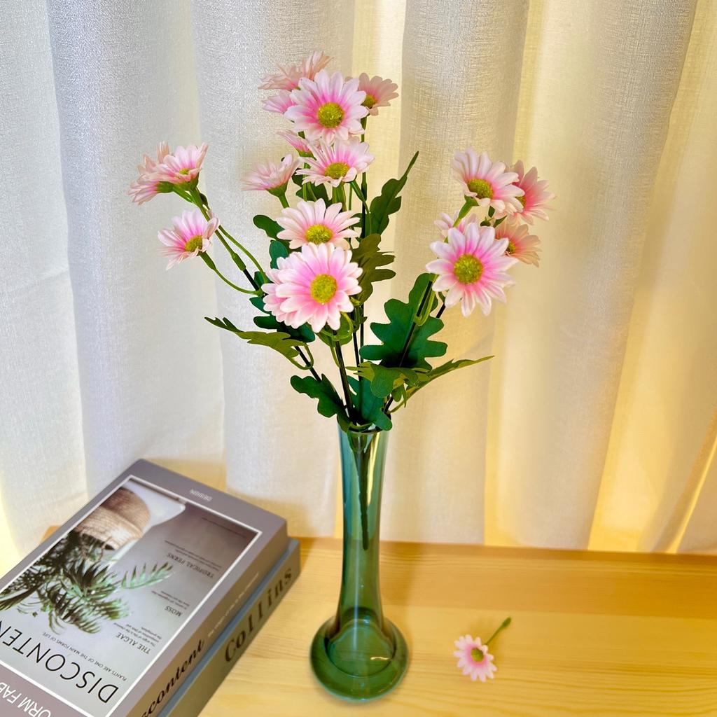 21 Heads Of Sunflowers Small Daisies Bouquets Of Chamomile Wedding Decoration Materials Home Decoration DIY Artificial Flowers