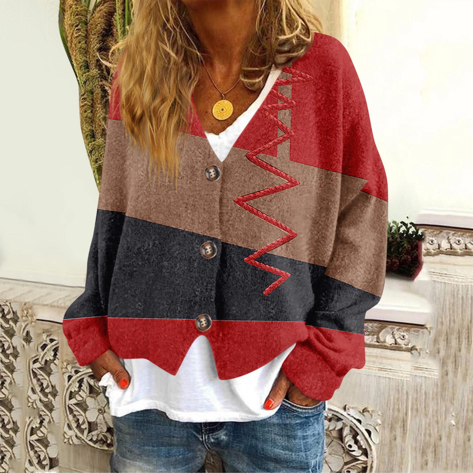 

Женская мода с длинным рукавом, рождественский принт «Снеговик-снежинка», куртка, кардиган XL винный