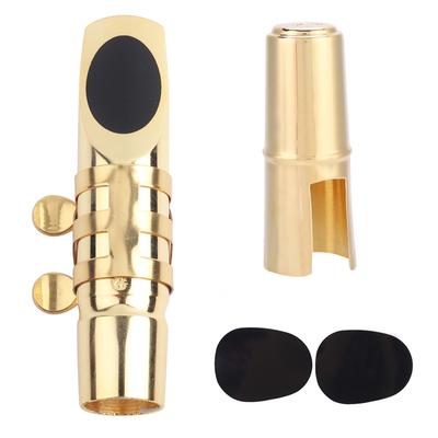 Saxophone Alto Eb Saxophone Bec 8C avec Capuchon Protections Accessoire pour Instruments de Musique