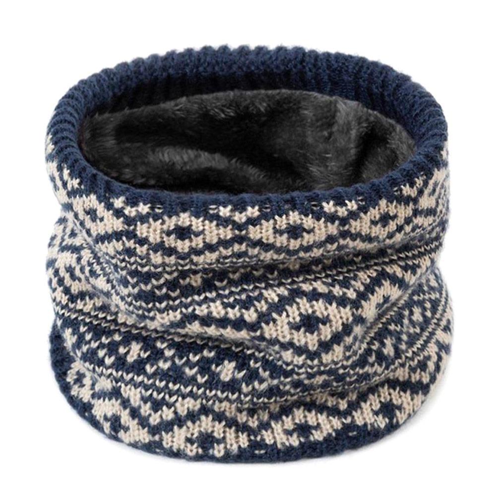 Soft Winter Neck Warmer Knitted Face Mask Fashion Neck Scarves Women Men