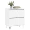 VidaXL Buffet Blanc 60x35x70 cm Bois d'ingénierie 831212