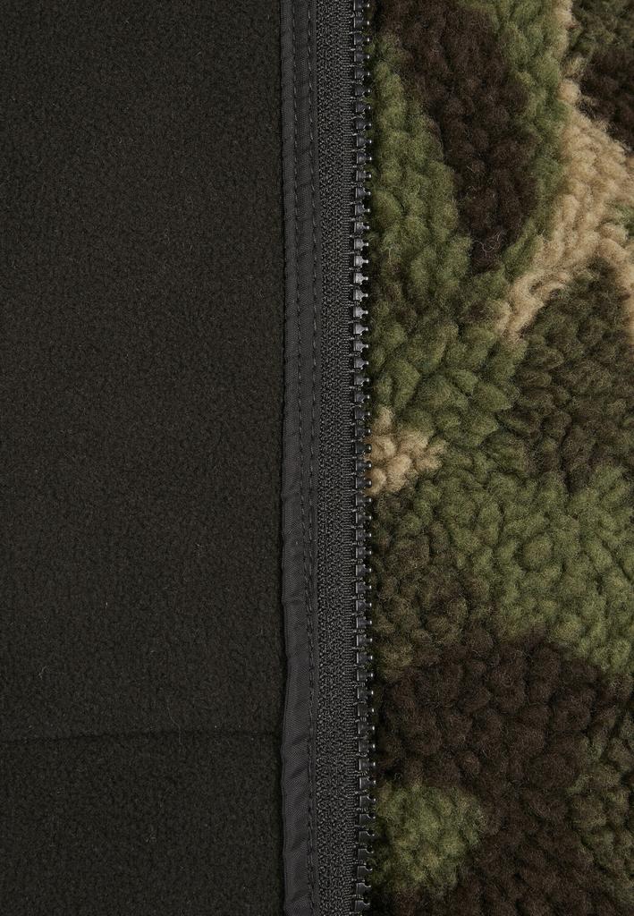 Demi-season Jacket Urban Classics Sherpa Jacket (TB3833-00396-0051) Wood Camouflage