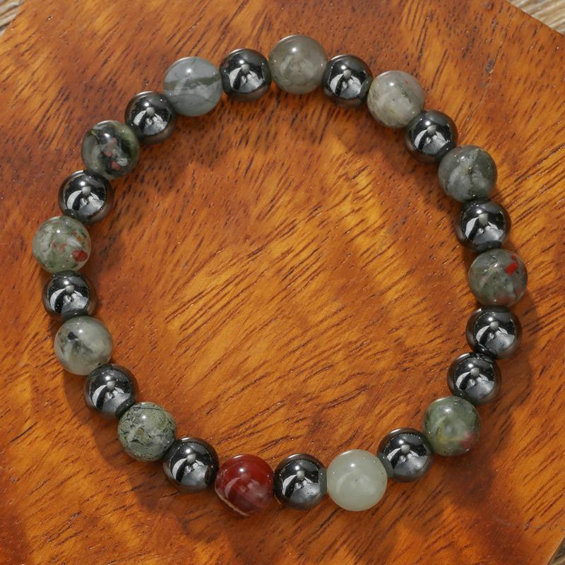 Bransoletka z kamienia naturalnego cytryn Unisex Ręcznie robiona biżuteria Biżuteria na bogactwo i sukces Bransoletki