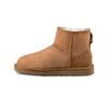 UGG CLASSIC MINI Sheepskin Thermal Abrasion Resistant Fashion Trend Short Snow Boots Women's Tan 1016222-CHE(Team285-)