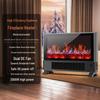 Graphene Electric Heater: AI Voice-Controlled Fast Heating Fireplace for Bedroom