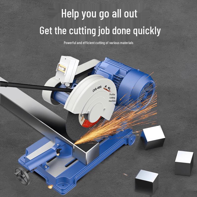 Jade Leopard Industrial Heavy-Duty Metal Cutting Machine CN plug (adapter included)
