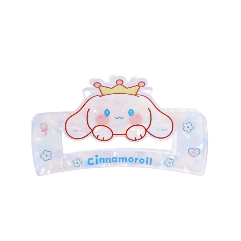 

Мультяшный зажим для волос Sanrio, милые аниме акриловые заколки для волос Hello Kitty My Melody Kuromi Cinnamoroll, шпилька, прекрасные аксессуары для волос