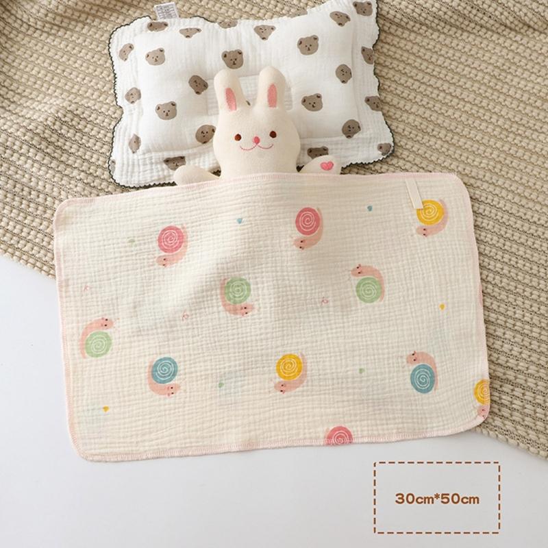 Soft & Quick Drying Baby Washcloth Absorbent Infant Gauze Towel Burp Cloth Perfect for Bath Time Feeding Diaper Changes