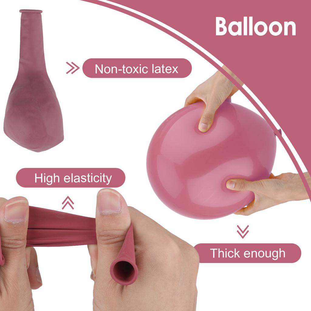 Sada 10 ks 12palcových oranžových latexových párty balónků na narozeninovou oslavu Narozeninové balónky Latexové párty balónky Latexový balónek