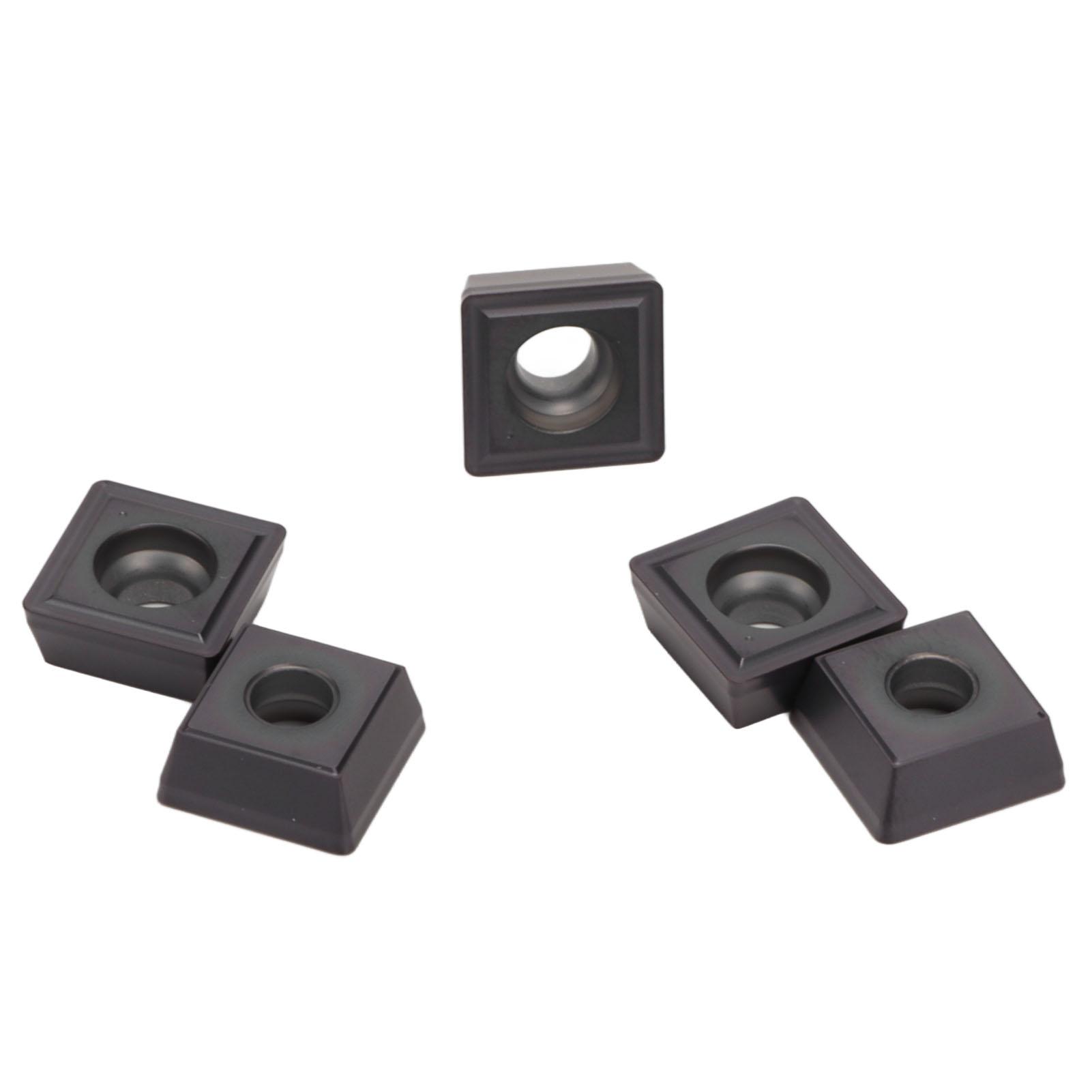 

10 шт. Твердосплавні токарні пластини Змінні з покриттям для фрезерування деревини Інструменти для токарного верстата з ЧПУ SPMG110408DG