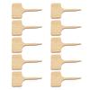 10pcs Plant Labels Bamboo Material Easy Writing 1/8 In Thickness Decorative Garden Markers for