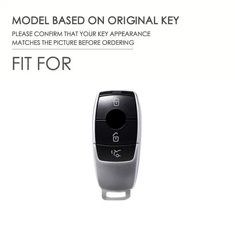 Car Key Case Cover For Mercedes Benz A C E S G Class Glc Cle Cla W177 W205 W213 W222 X167 Amg Keychain Accessories
